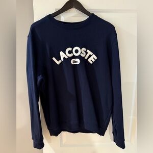 Lacoste crew next sweatshirt XL like new